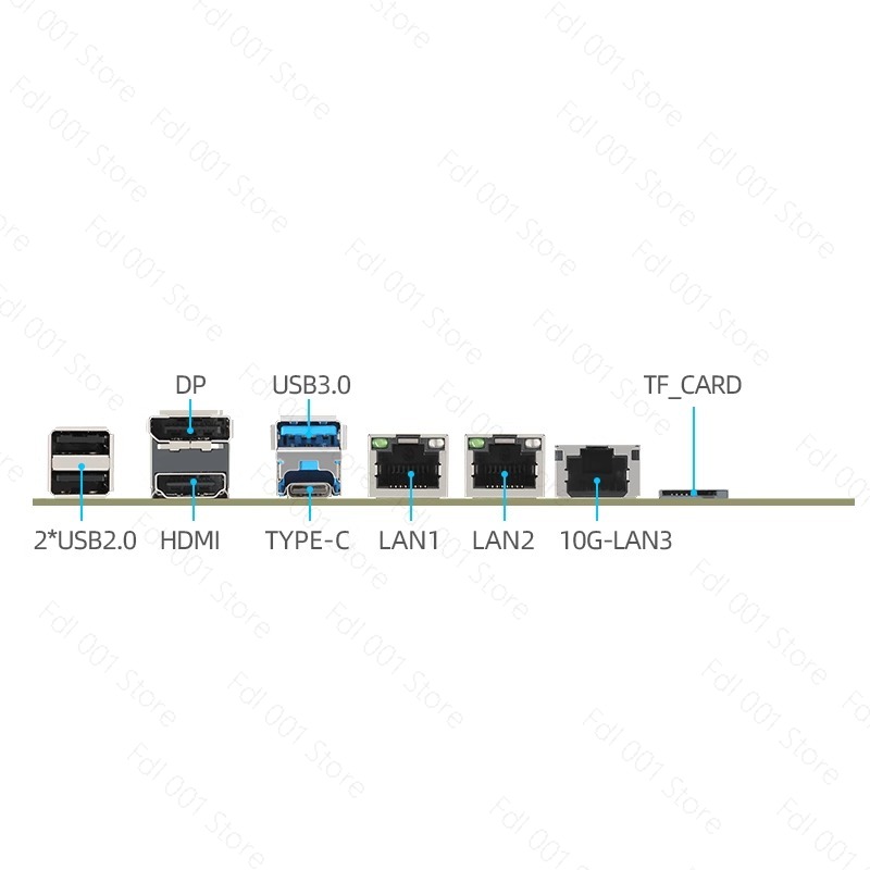 Mini Itx Dual 2.5G Nas Motherboard - لوحة أم مزدوجة 2.5G 10G SFP