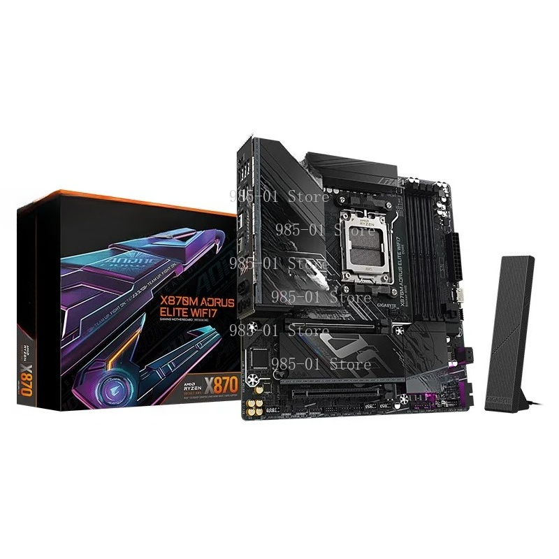 لوحة أم بيضاء ATX X870M، تدعم  - مراجعة X870E Atx Motherboard وسعره