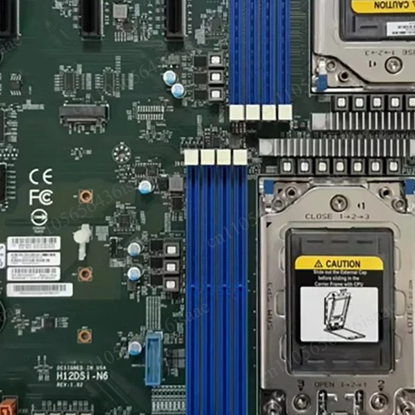 لوحة أم للخادم H12DSI‑N6 بحجم  - مراجعة Dual Socket Sp3 Epyc Motherboard وسعره
