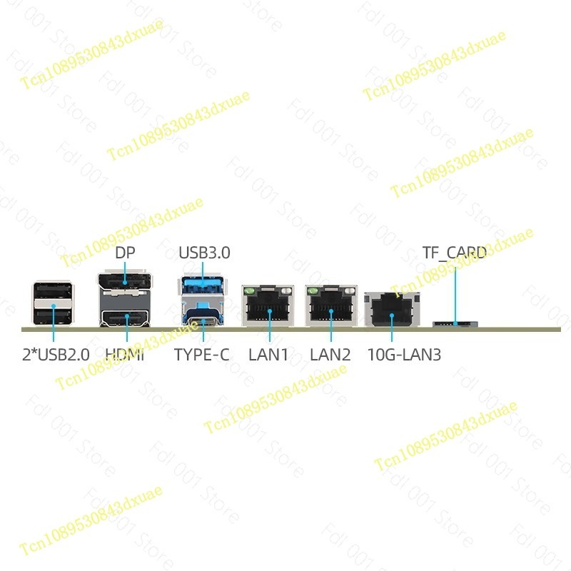 لوحة أم مزدوجة 2.5G 10G SFP NA - مراجعة Mini Itx Dual 2.5G Nas Motherboard وسعره