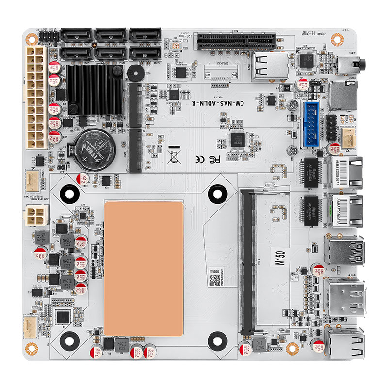 لوحة أم CWN150-K Mini ITX تدعم - مراجعة Mini Itx Dual 2.5G Nas Motherboard وسعره