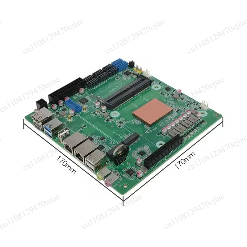 لوحة أم Topton AMD Ryzen 7 580 - مراجعة Mini Itx Dual 2.5G Nas Motherboard وسعره