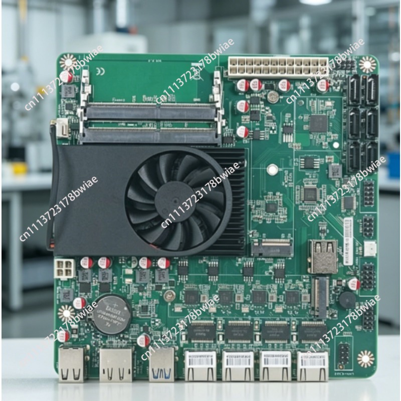 لوحة أم صناعية N5105 nas mini  - مراجعة Mini Itx Dual 2.5G Nas Motherboard وسعره