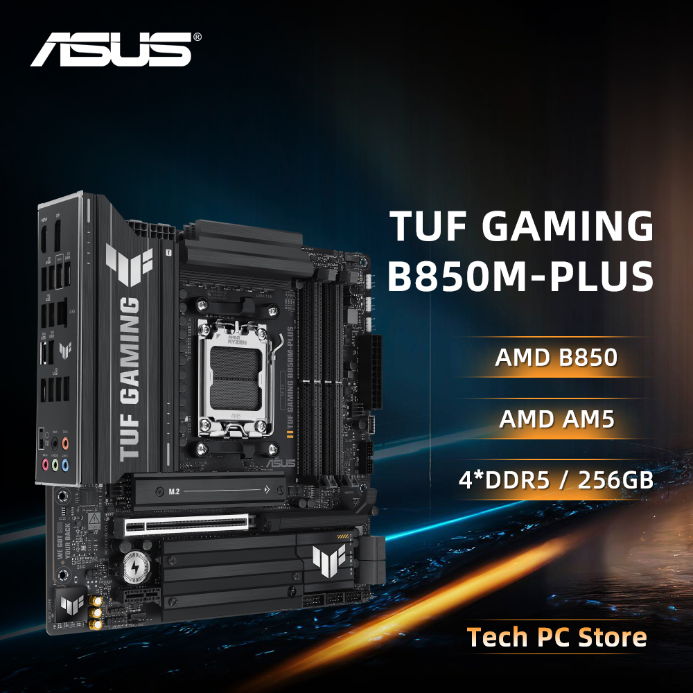 لوحة أم ASUS TUF GAMING B850M- - مراجعة X870E Atx Motherboard وسعره